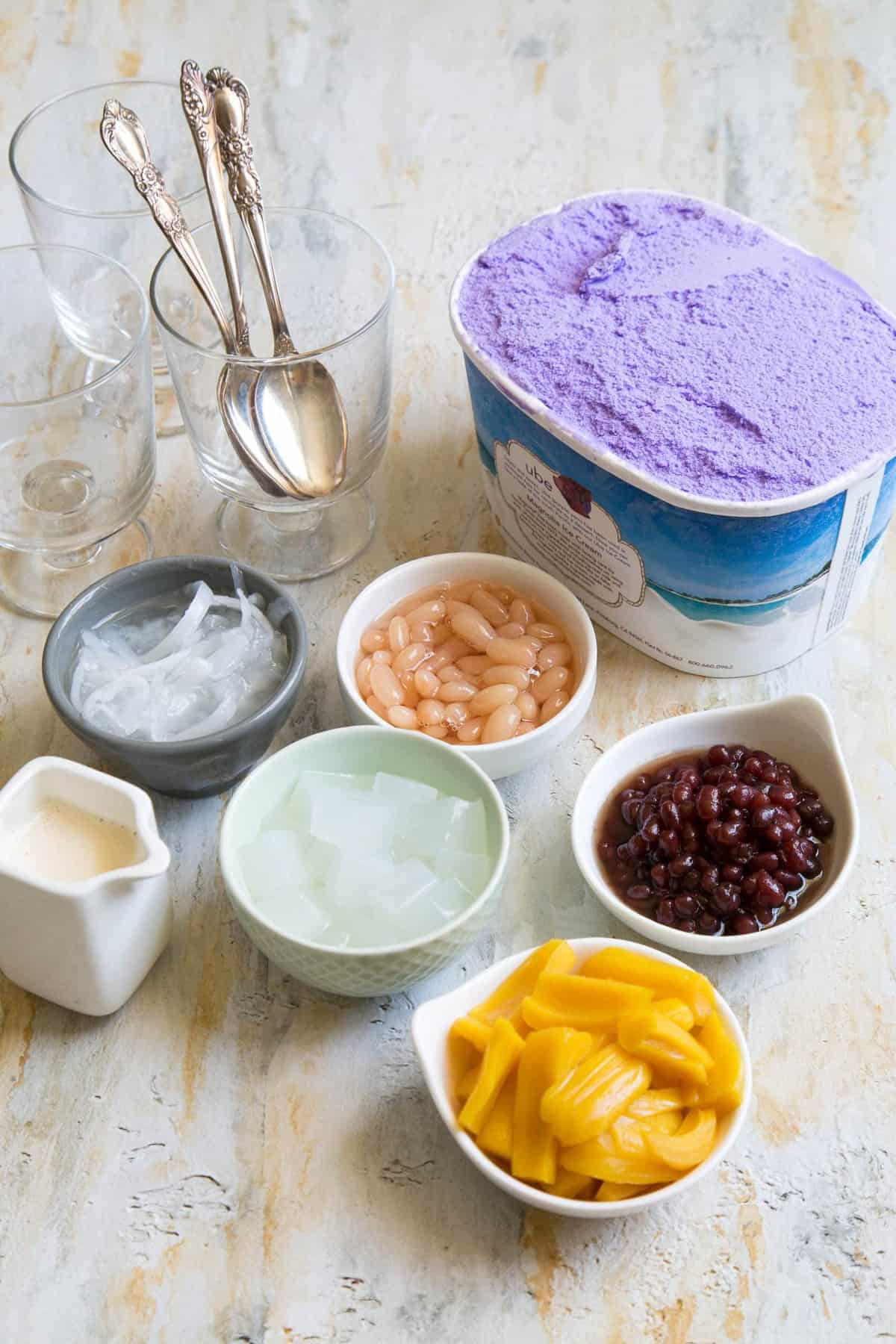 Halo-Halo (Filipino Shaved Ice Sundae)