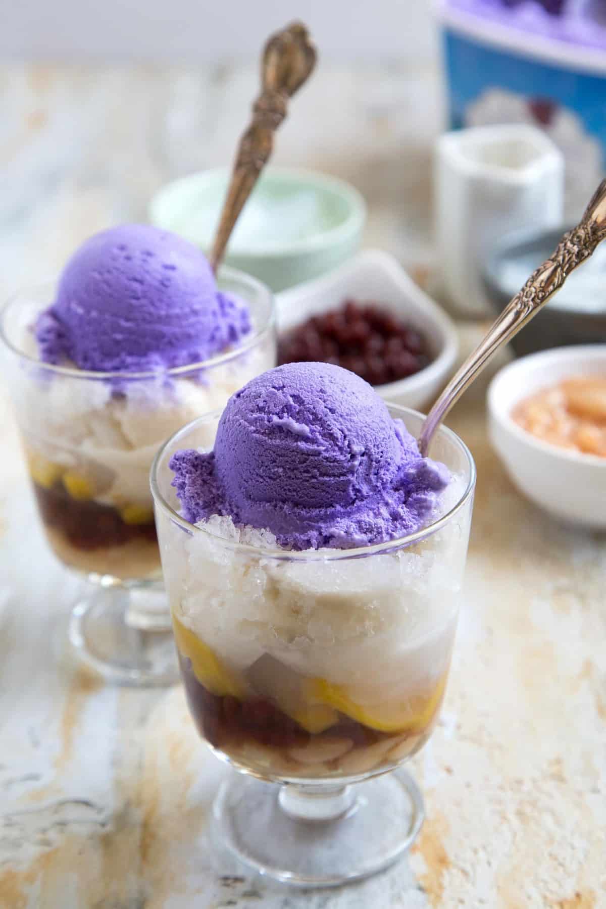 Halo-Halo (Filipino Shaved Ice Sundae)