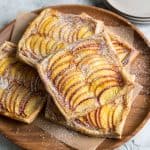 Nectarine Puff Pastry with Vanilla Bean Cream Cheese