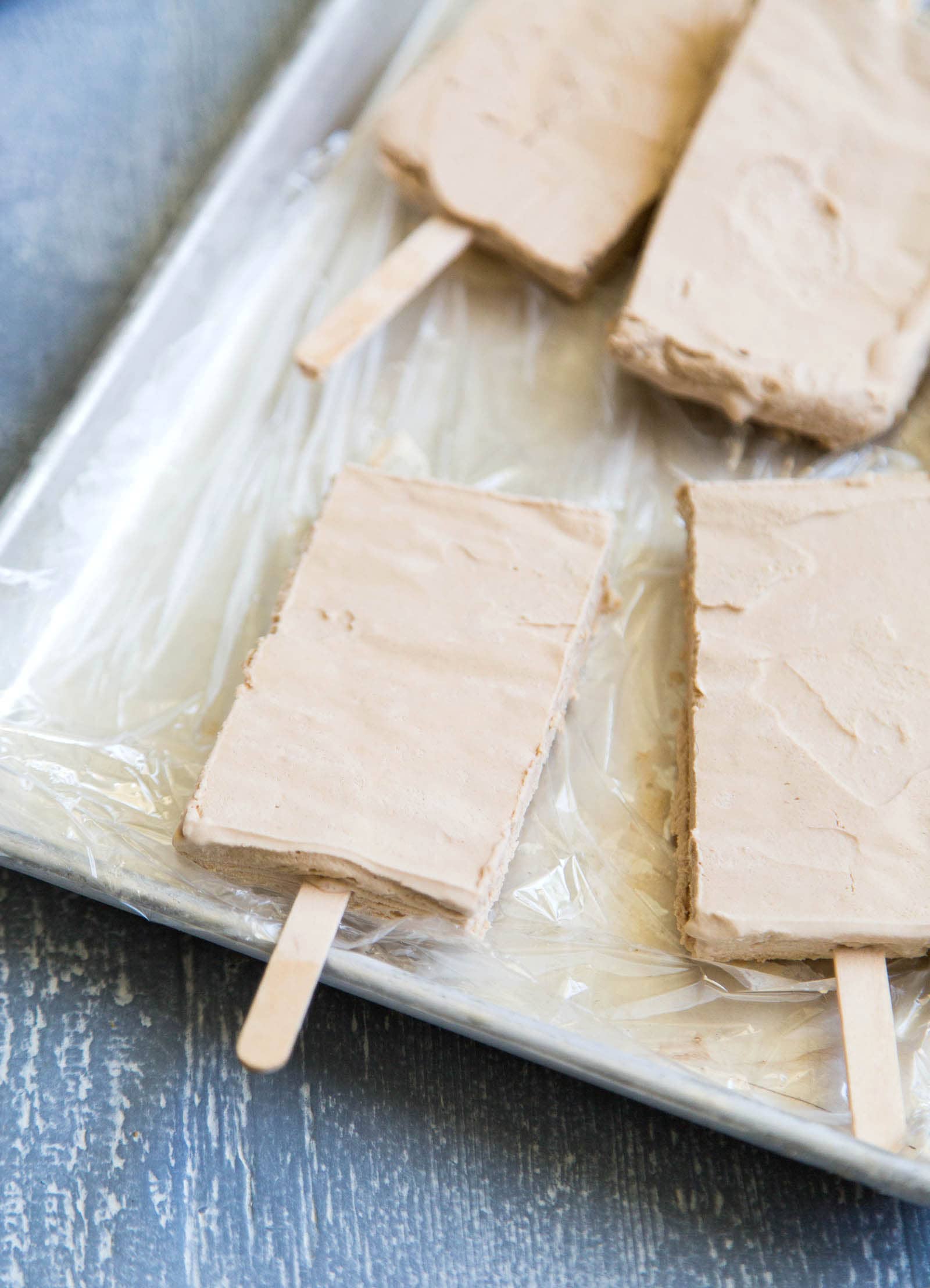 Almond Mocha Ice Cream Bars