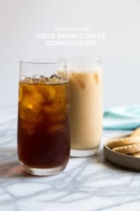 Homemade Cold Brew Coffee Concentrate