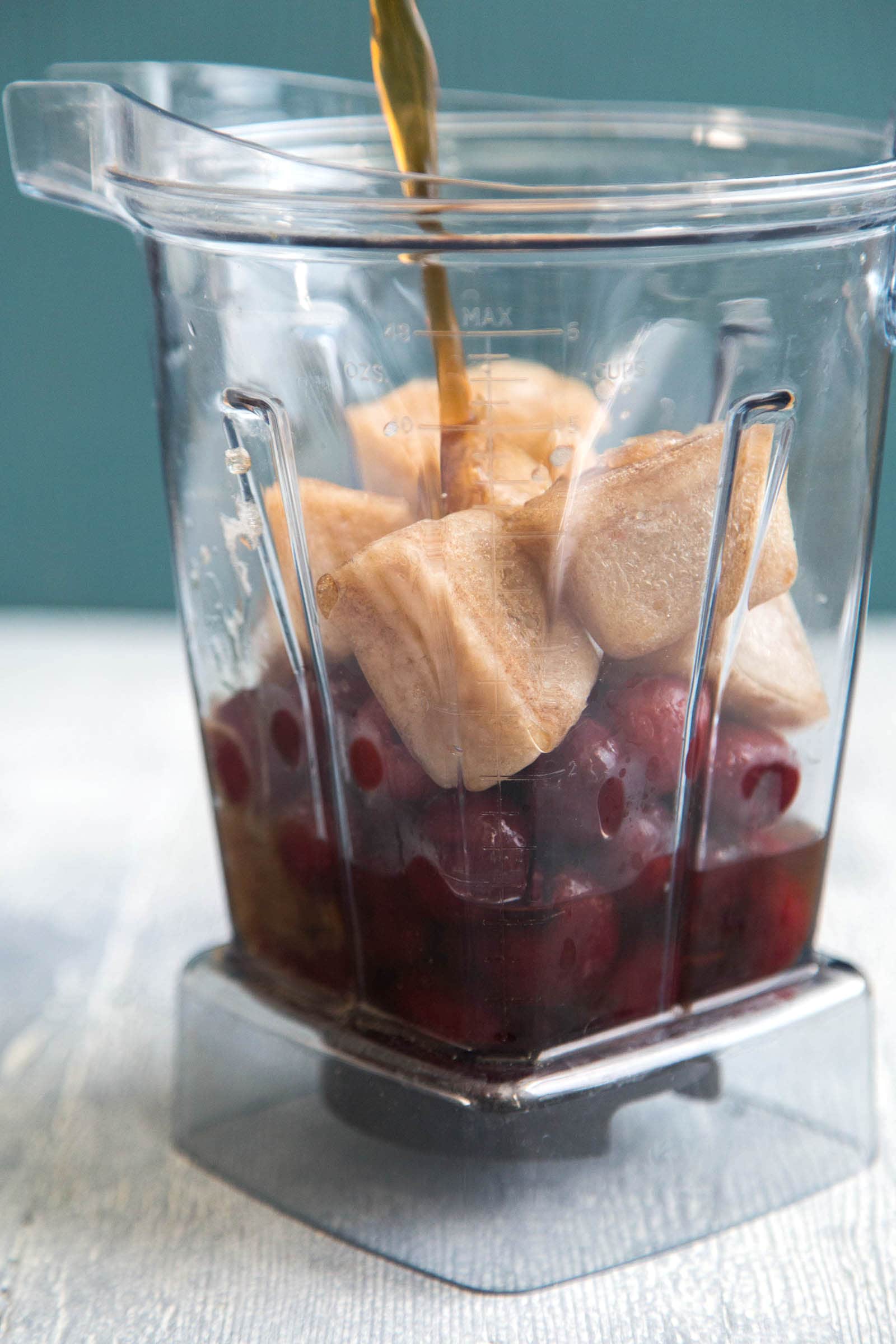 Cherry Jack and Coke Slushie