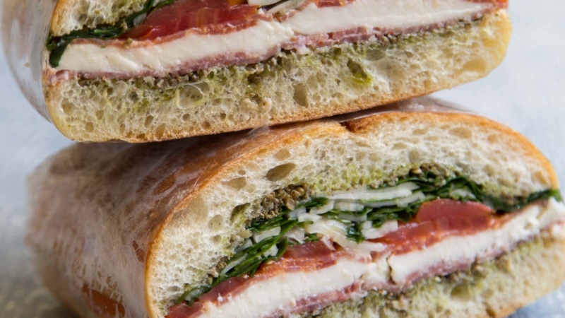 Salumi Mozzarella Sandwich