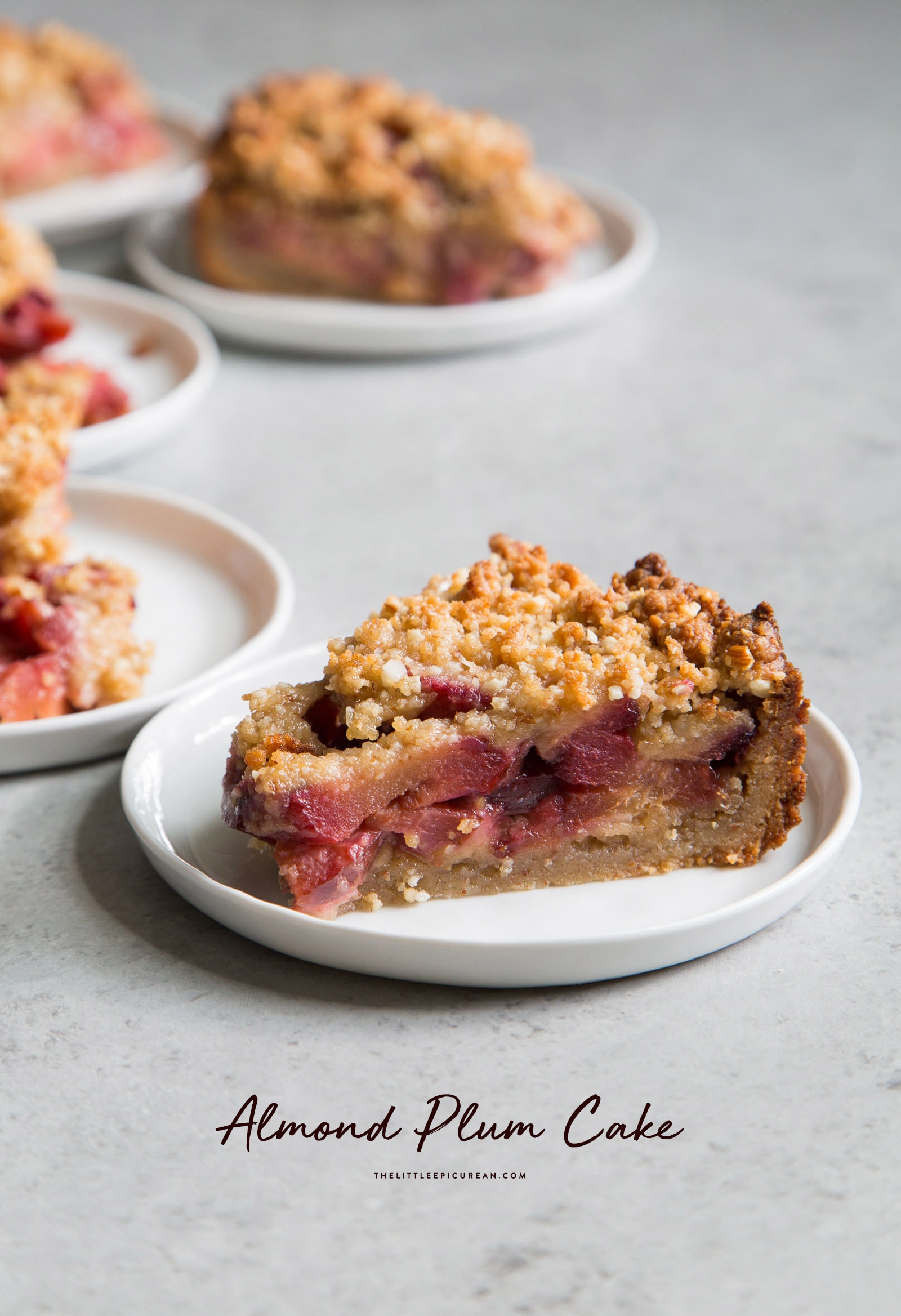 Almond Plum Cake