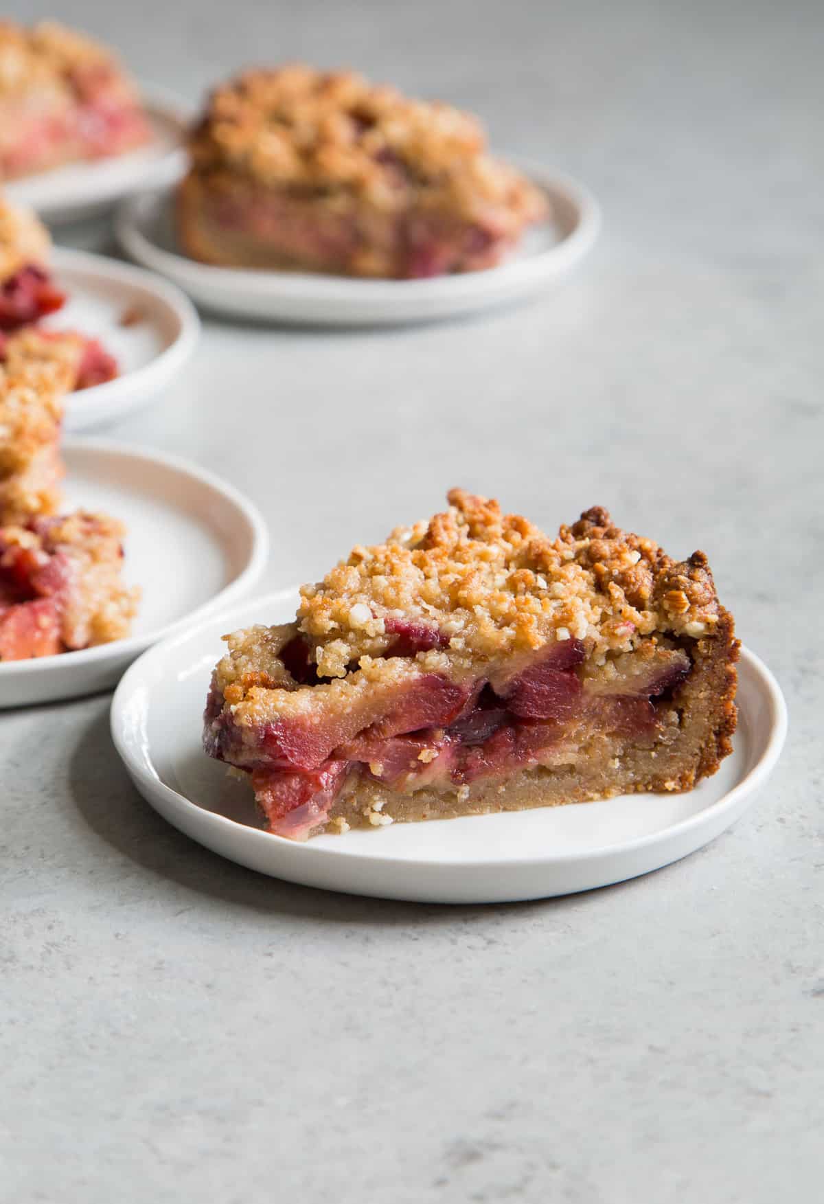 Almond Plum Cake