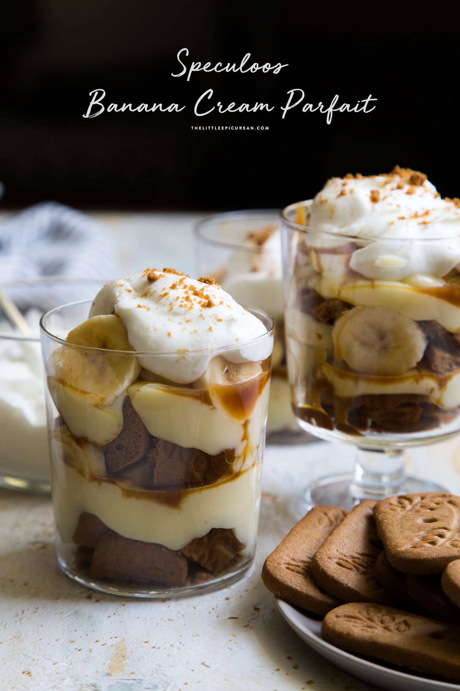 Speculoos Banana Cream Parfait