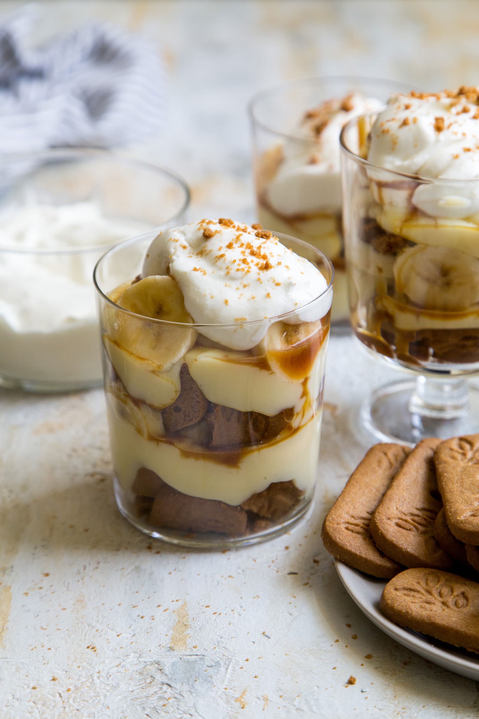 Speculoos Banana Cream Parfait