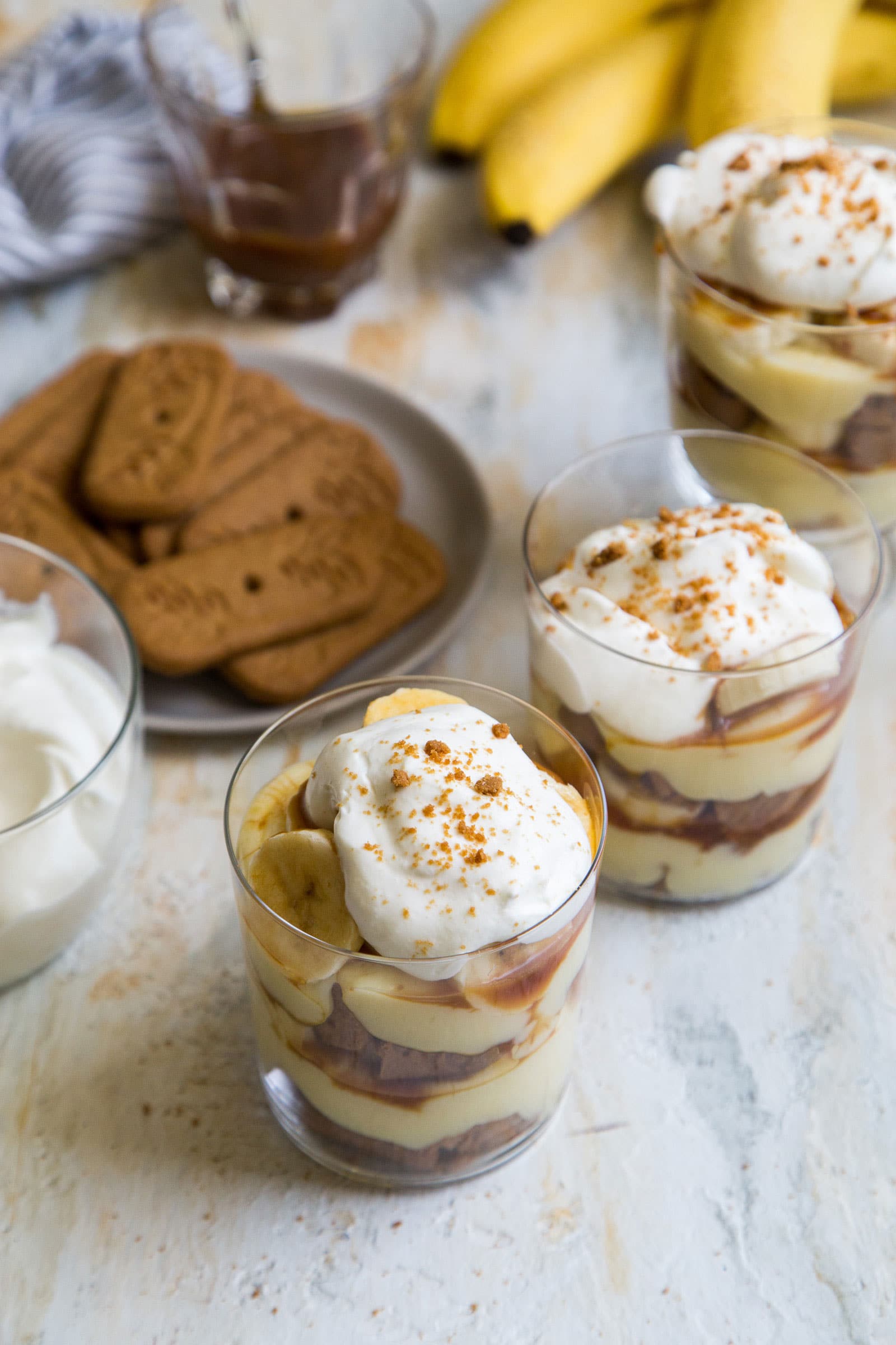 Speculoos Banana Cream Parfait