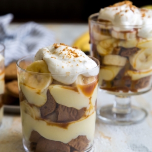 Speculoos Banana Cream Parfait