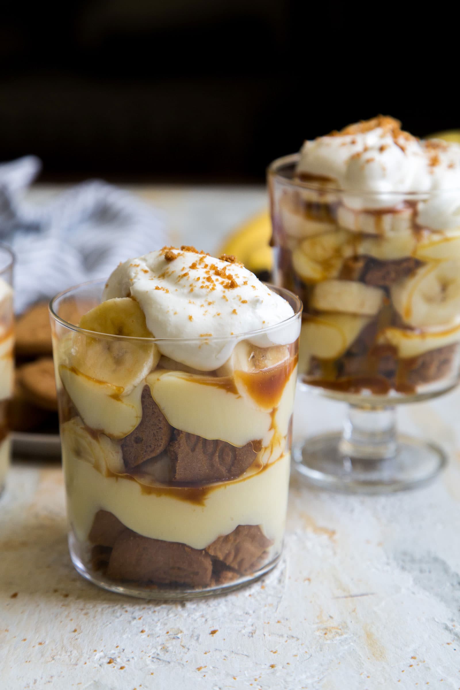 Speculoos Banana Cream Parfait