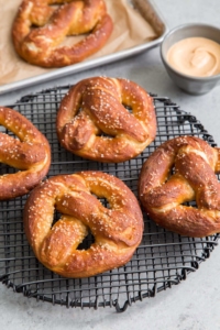 Honey Beer Pretzels