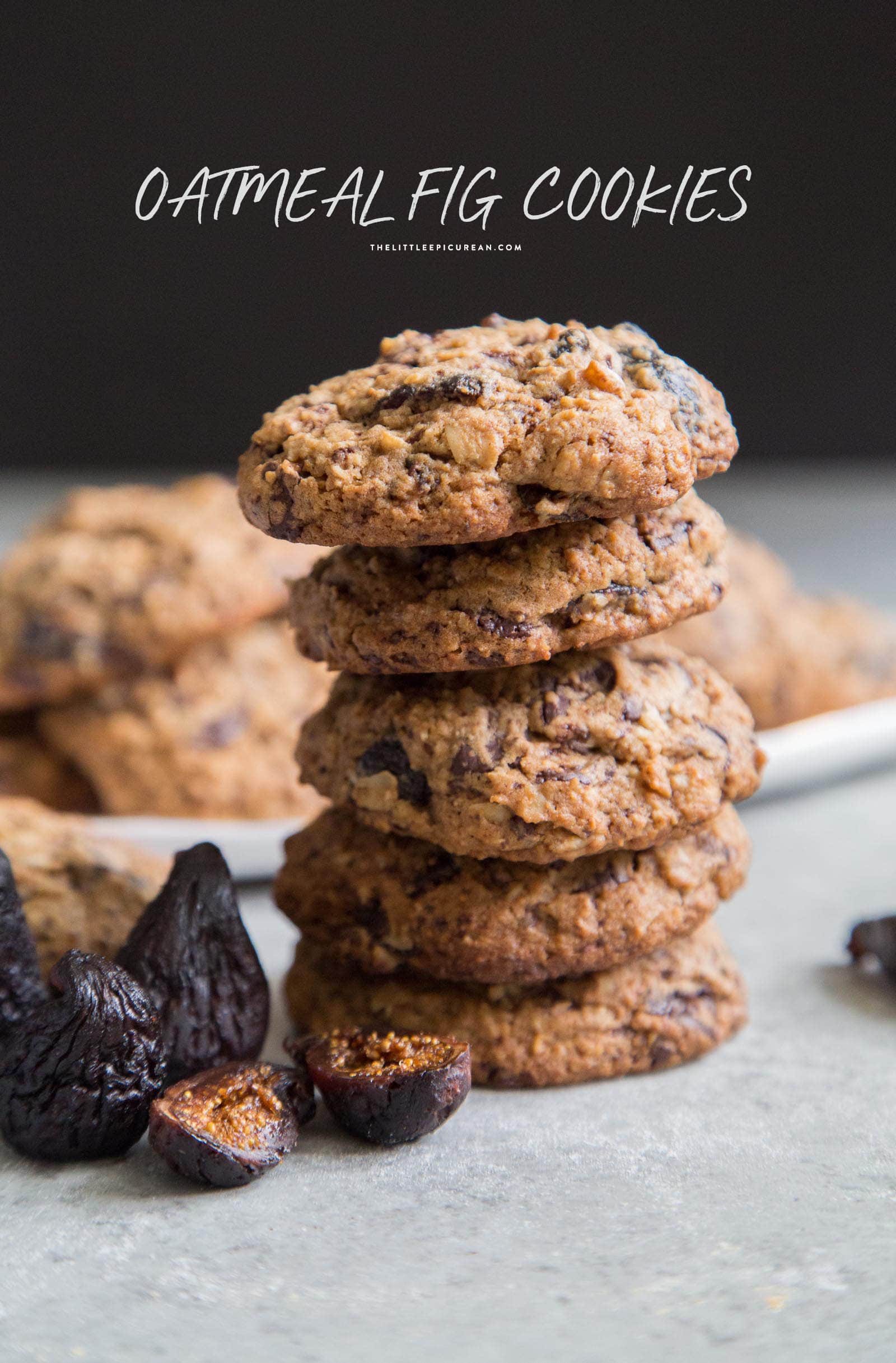 Oatmeal Fig Cookies