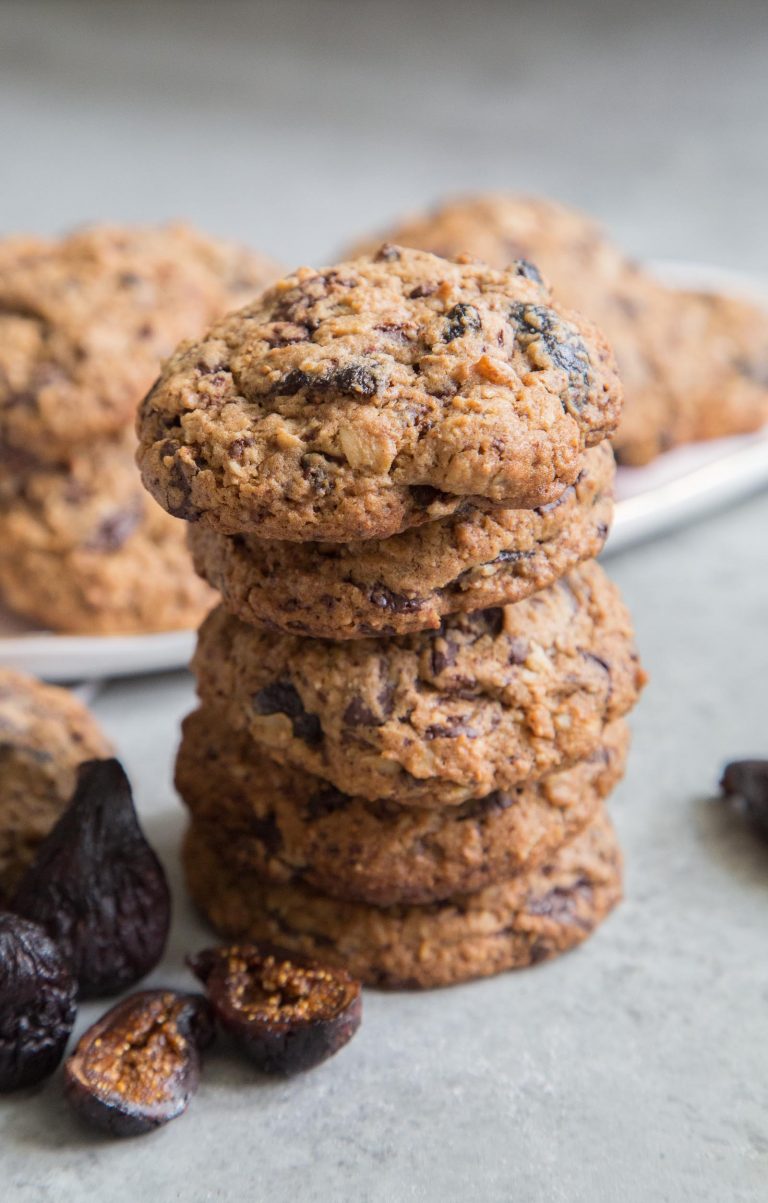 Oatmeal Fig Cookies with Chocolate Chunks The Little Epicurean