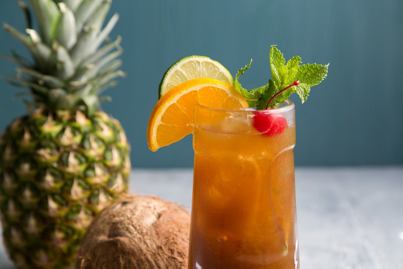 Tiki Passion Pineapple Rum Cocktail