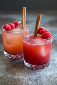 Sparkling Berry Apple Mocktail