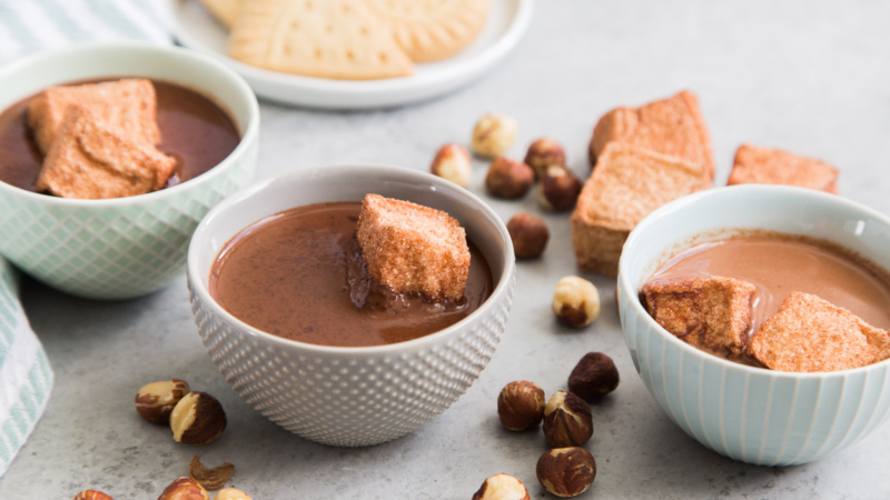 Hot Chocolate Hazelnut Milk