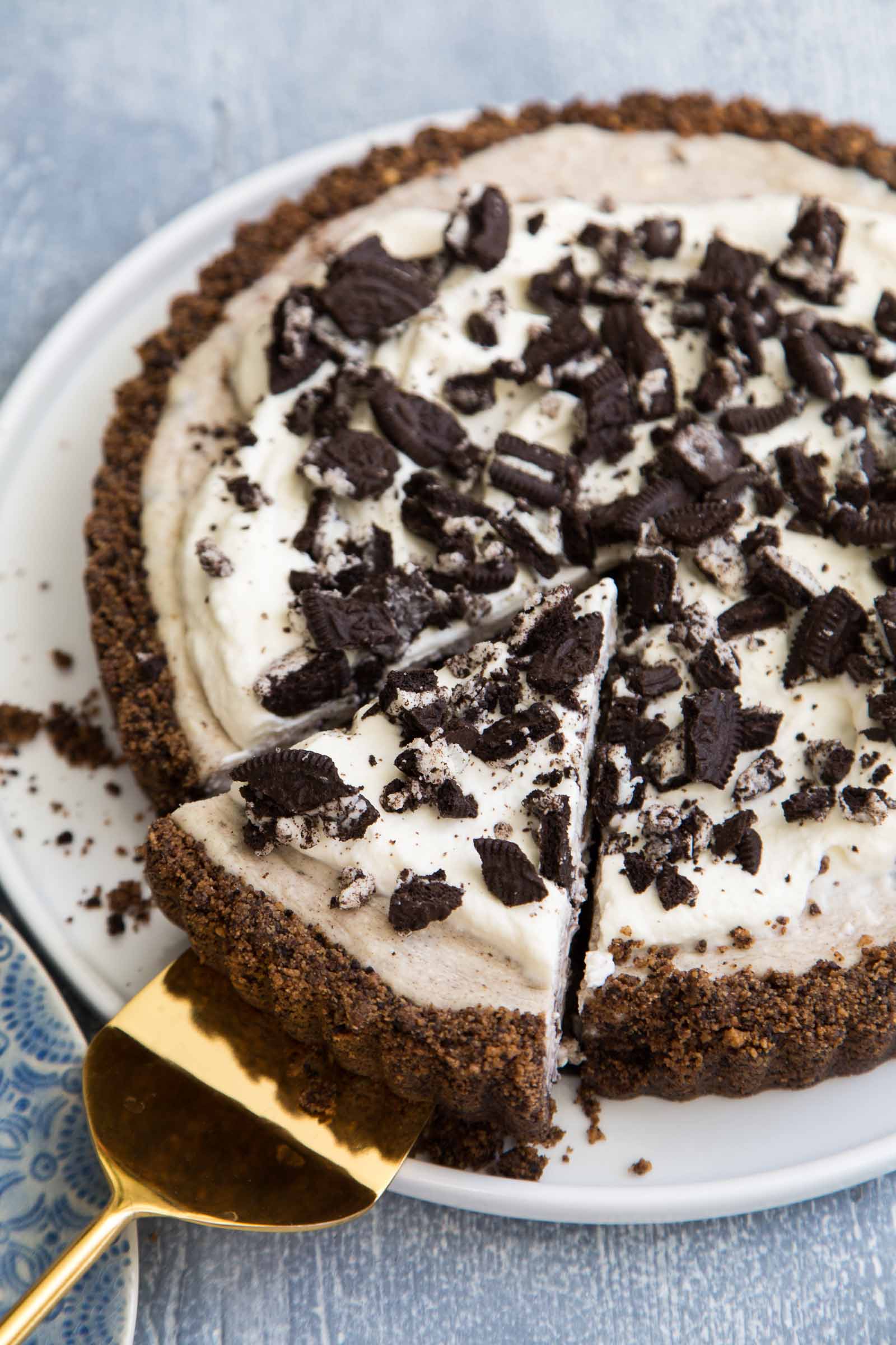 Oreo Cheesecake Tart- The Little Epicurean