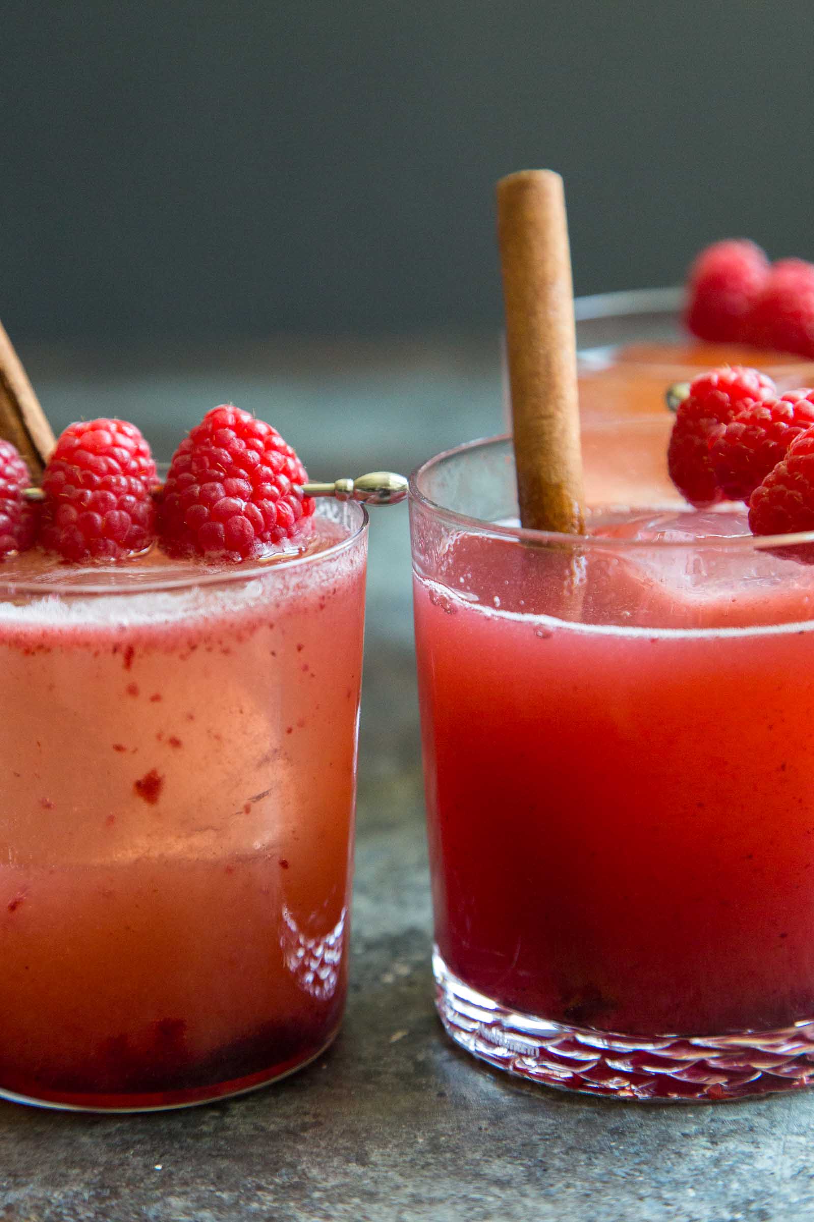 Sparkling Berry Apple Mocktail