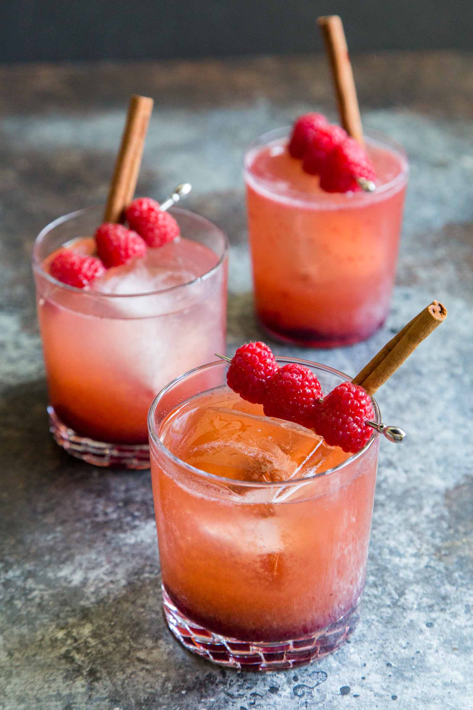 Sparkling Berry Apple Mocktail