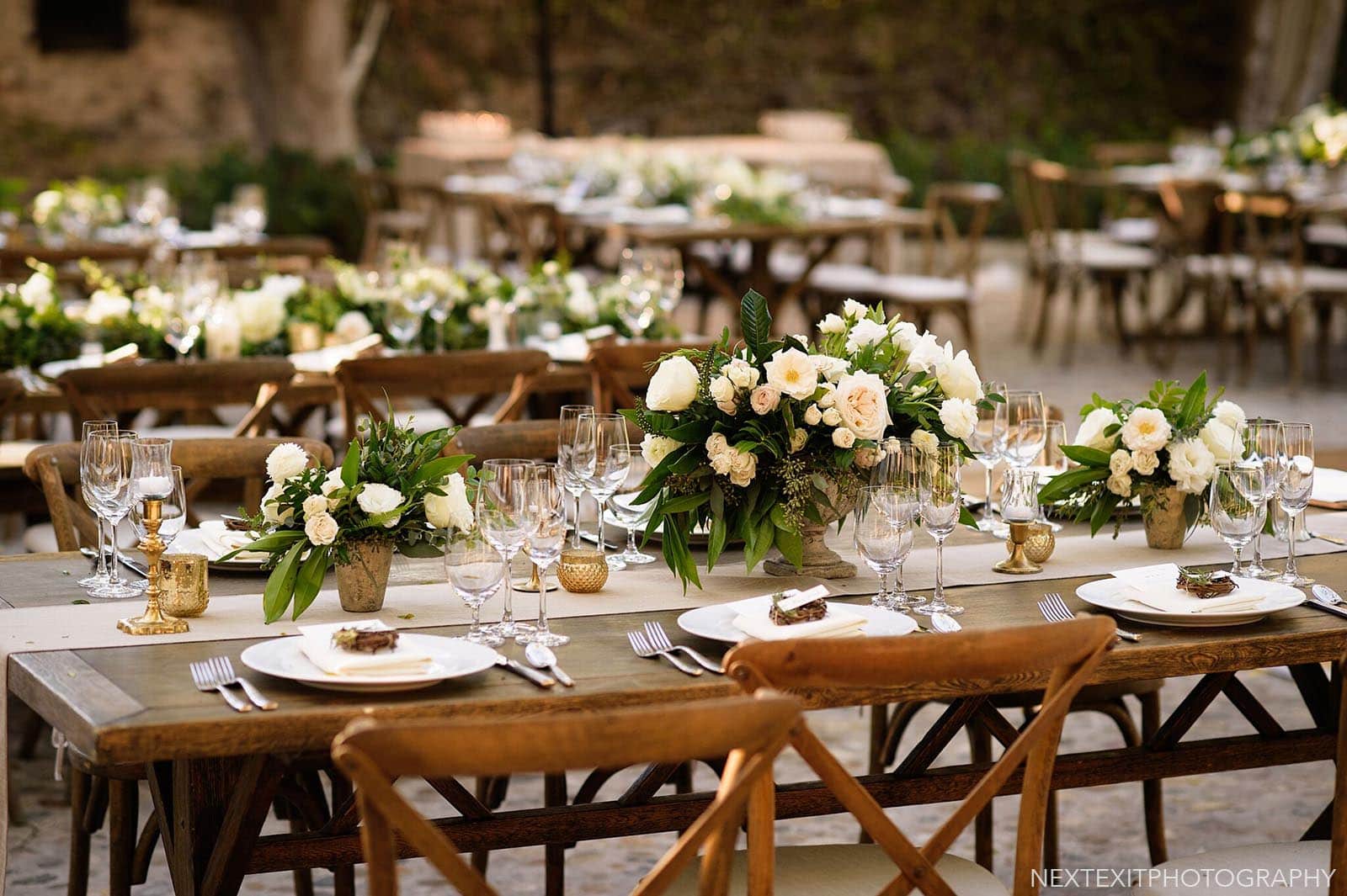 Hummingbird Nest Ranch Wedding Reception