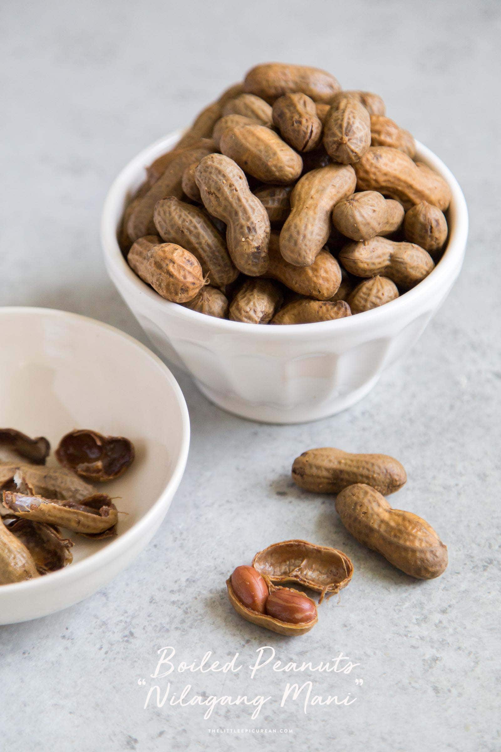 Boiled Peanuts Nilagang Mani Stovetop And Pressure Cooker Method The Little Epicurean