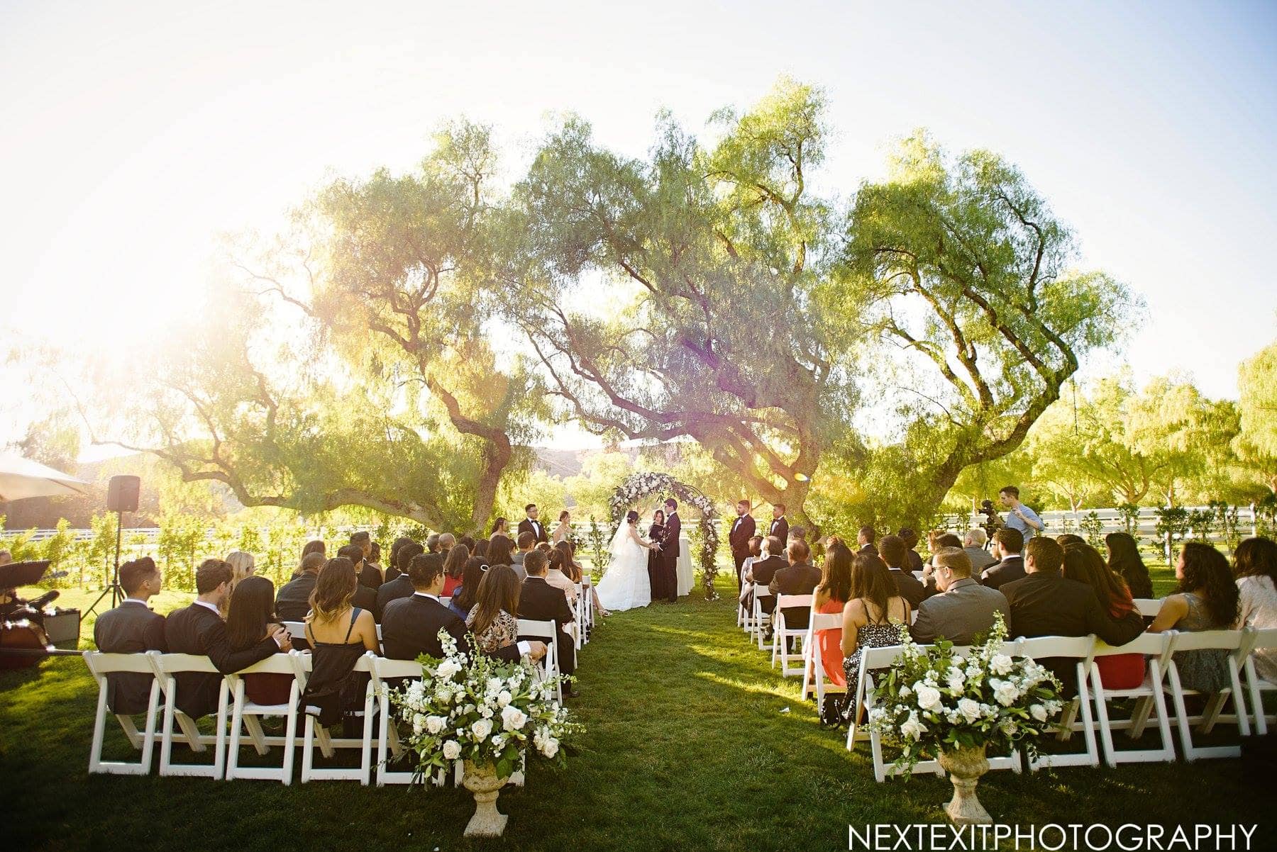 Hummingbird Nest Ranch Romantic Classic Wedding