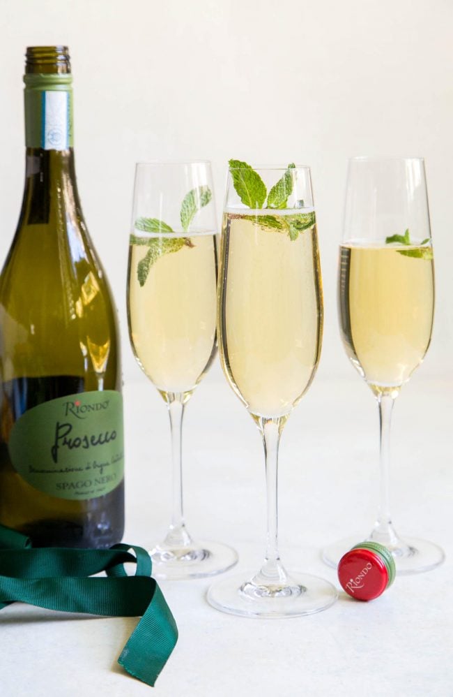 Prosecco Julep Sparkling Cocktail The Little Epicurean