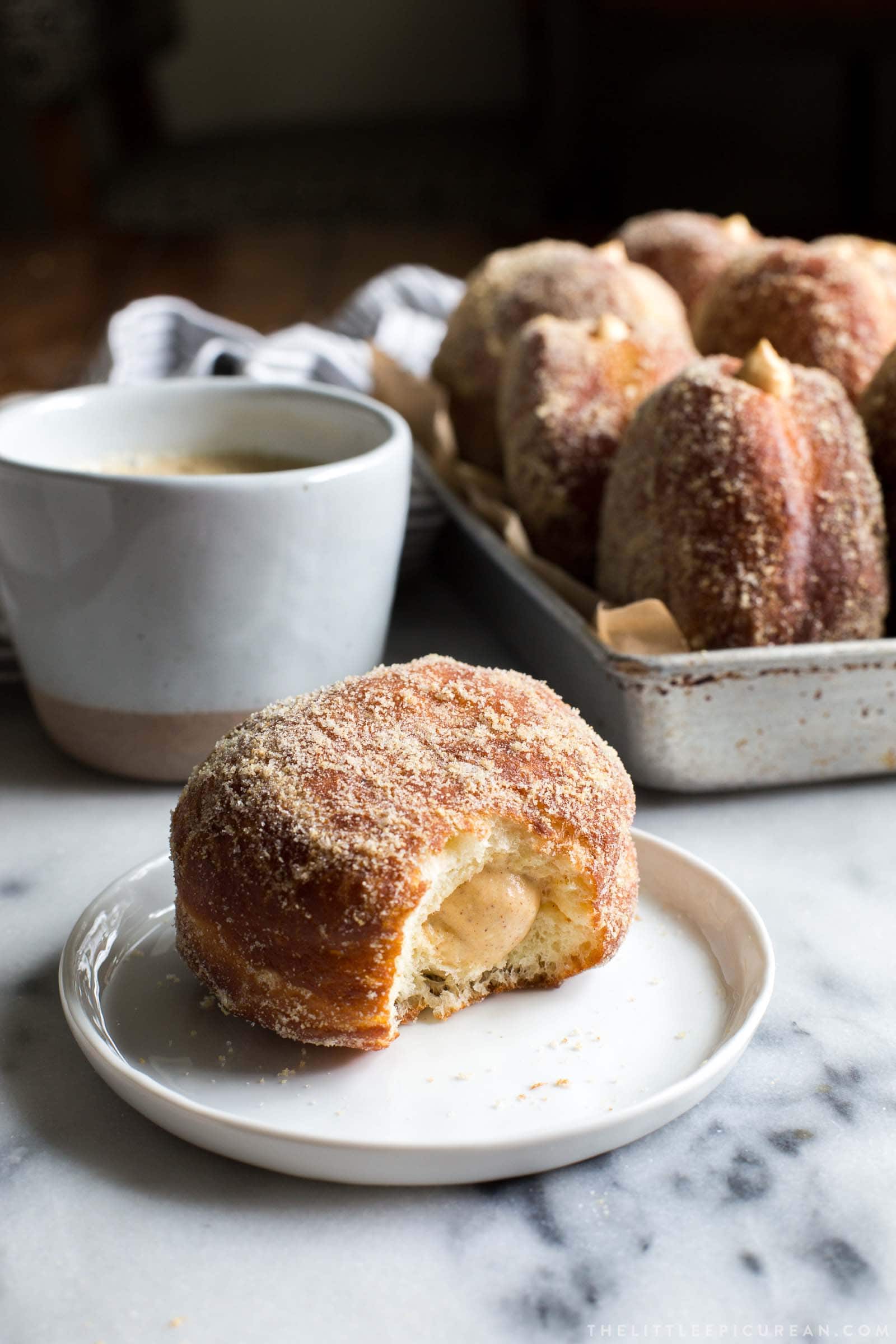 Pumpkin Cheesecake Doughnuts