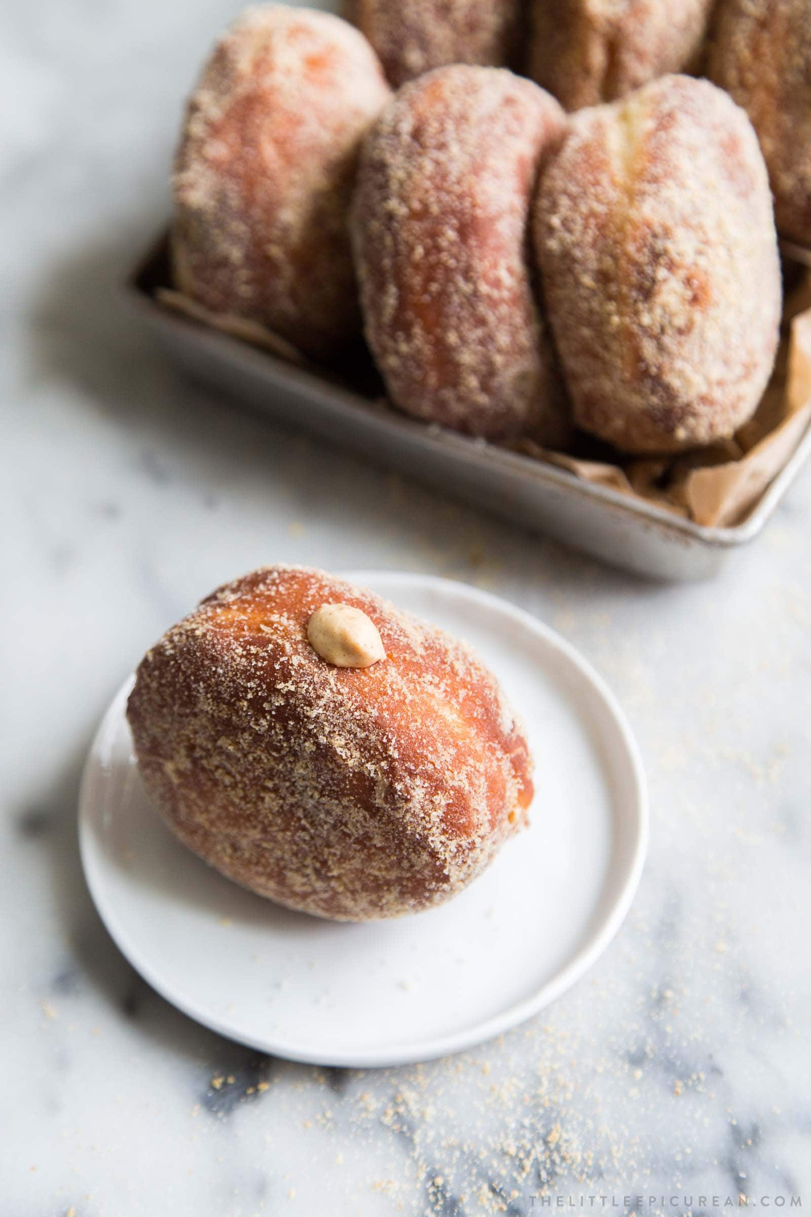 Pumpkin Cheesecake Doughnuts