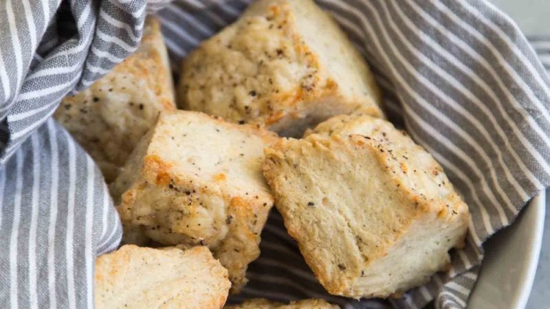 Black Pepper Cheese Biscuits