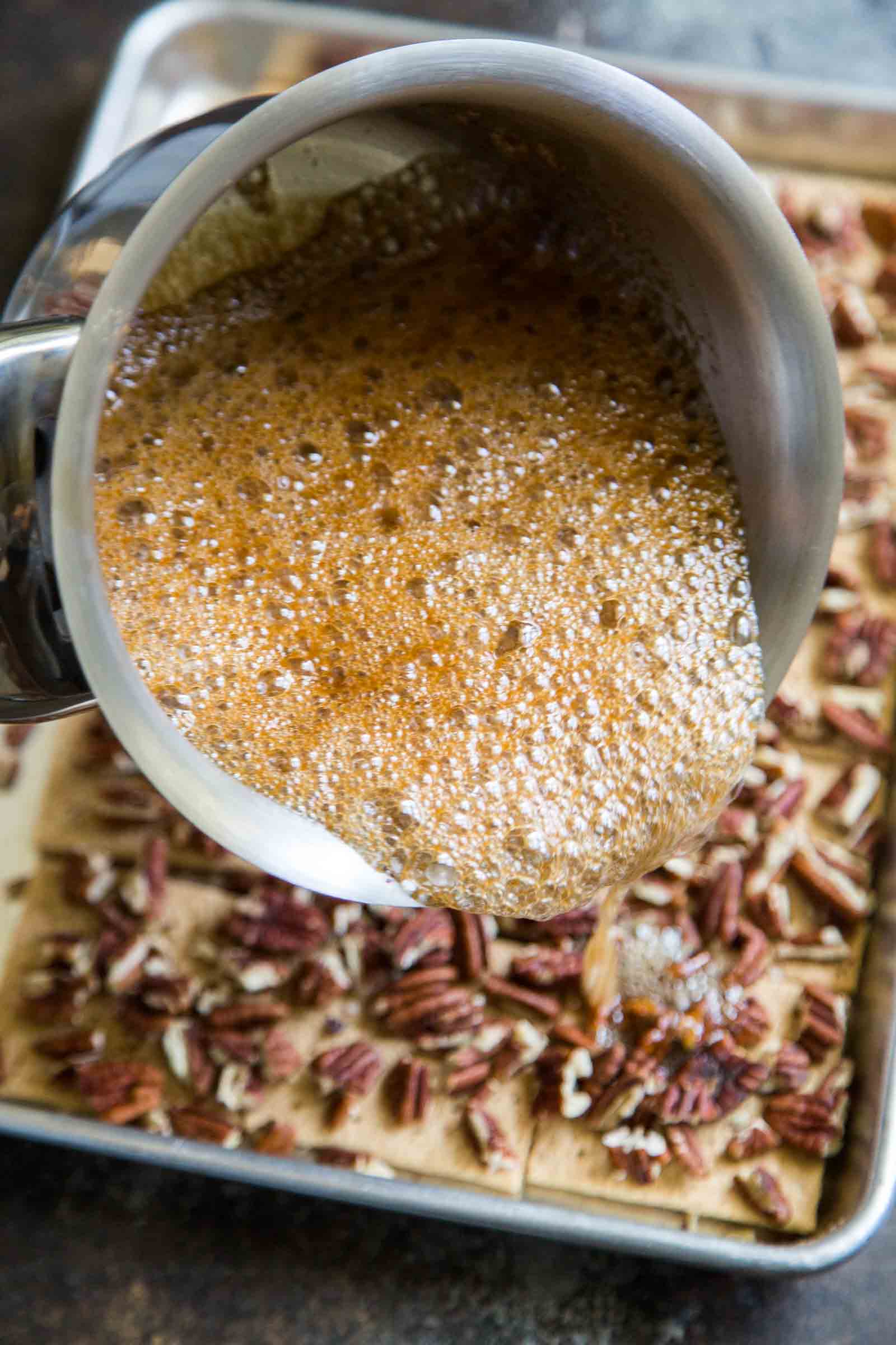 Caramel Pecan Bark