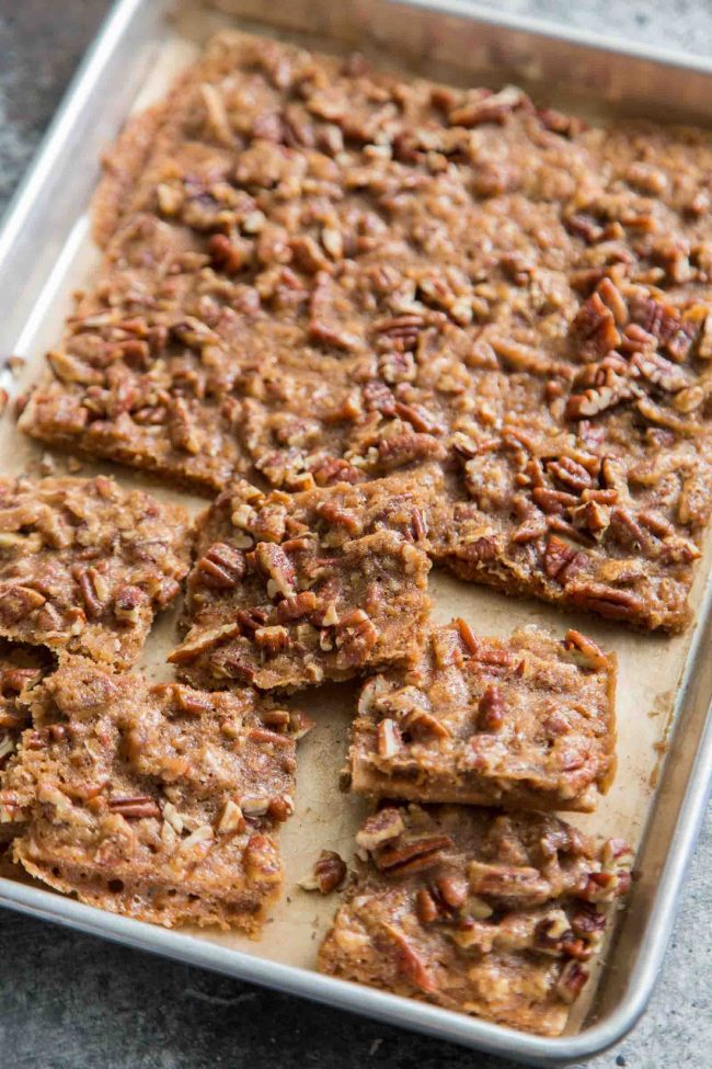 Caramel Pecan Bark The Little Epicurean