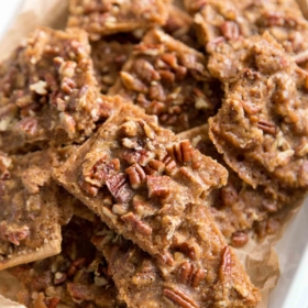 Caramel Pecan Bark