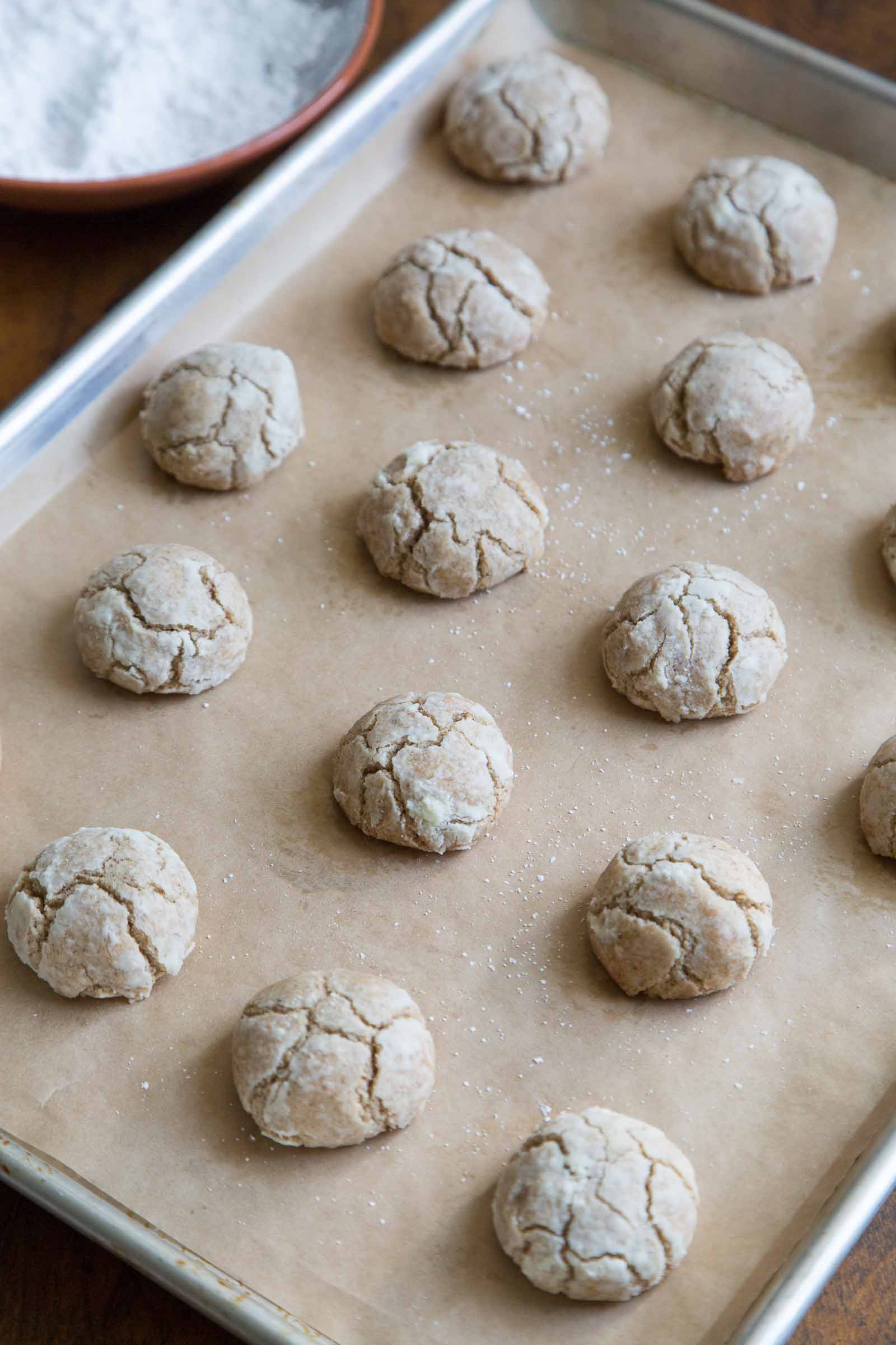 Pecan Hazelnut Meltaway Cookies