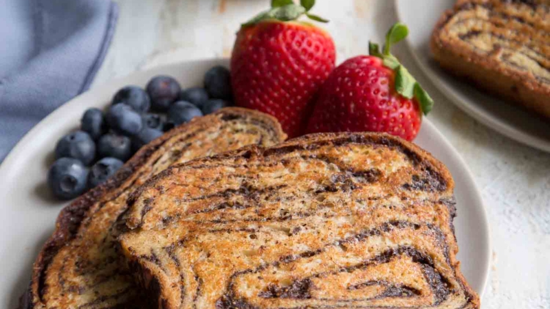 Chocolate Babka French Toast