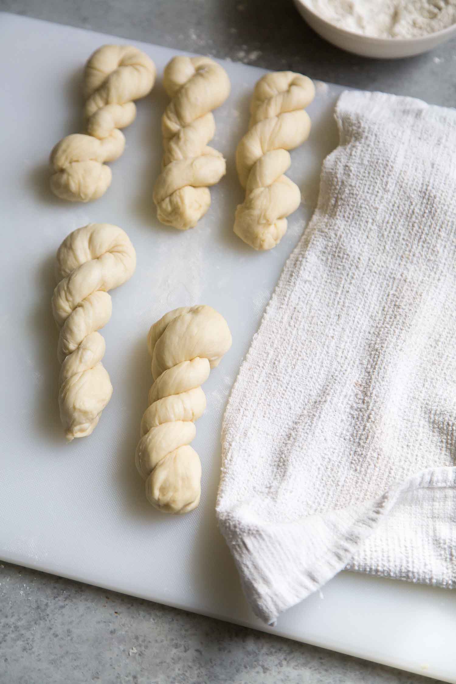 Cinnamon Sugar Twist Doughnuts