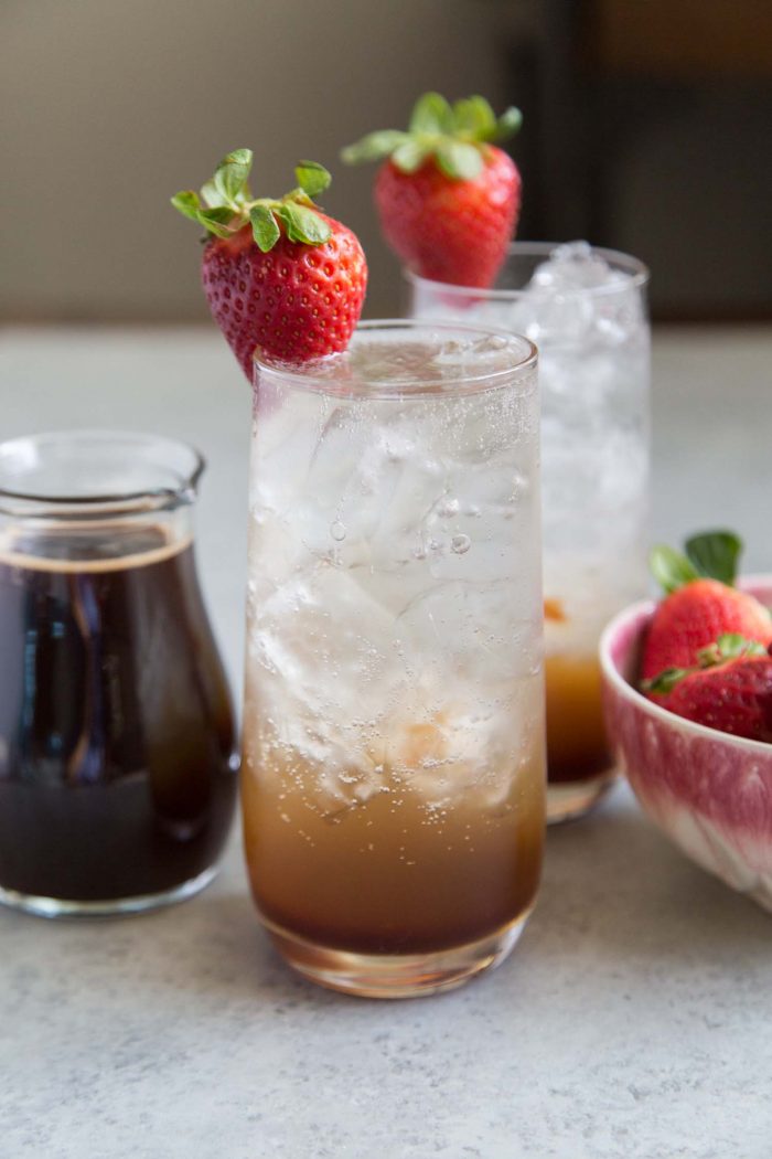 Strawberry Balsamic Shrub- The Little Epicurean