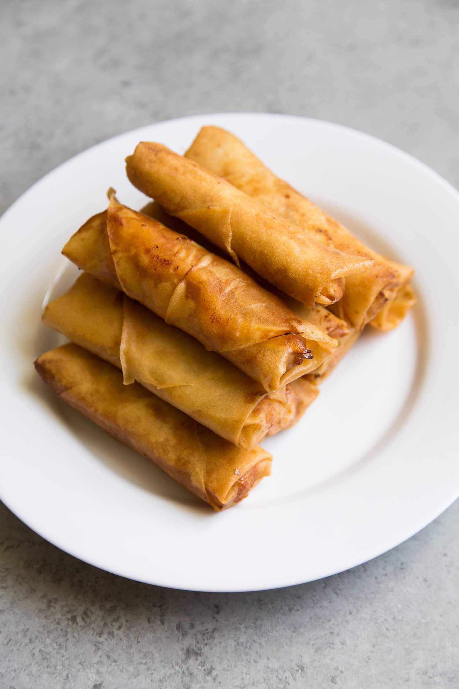 Turon Filipino Fried Banana Rolls