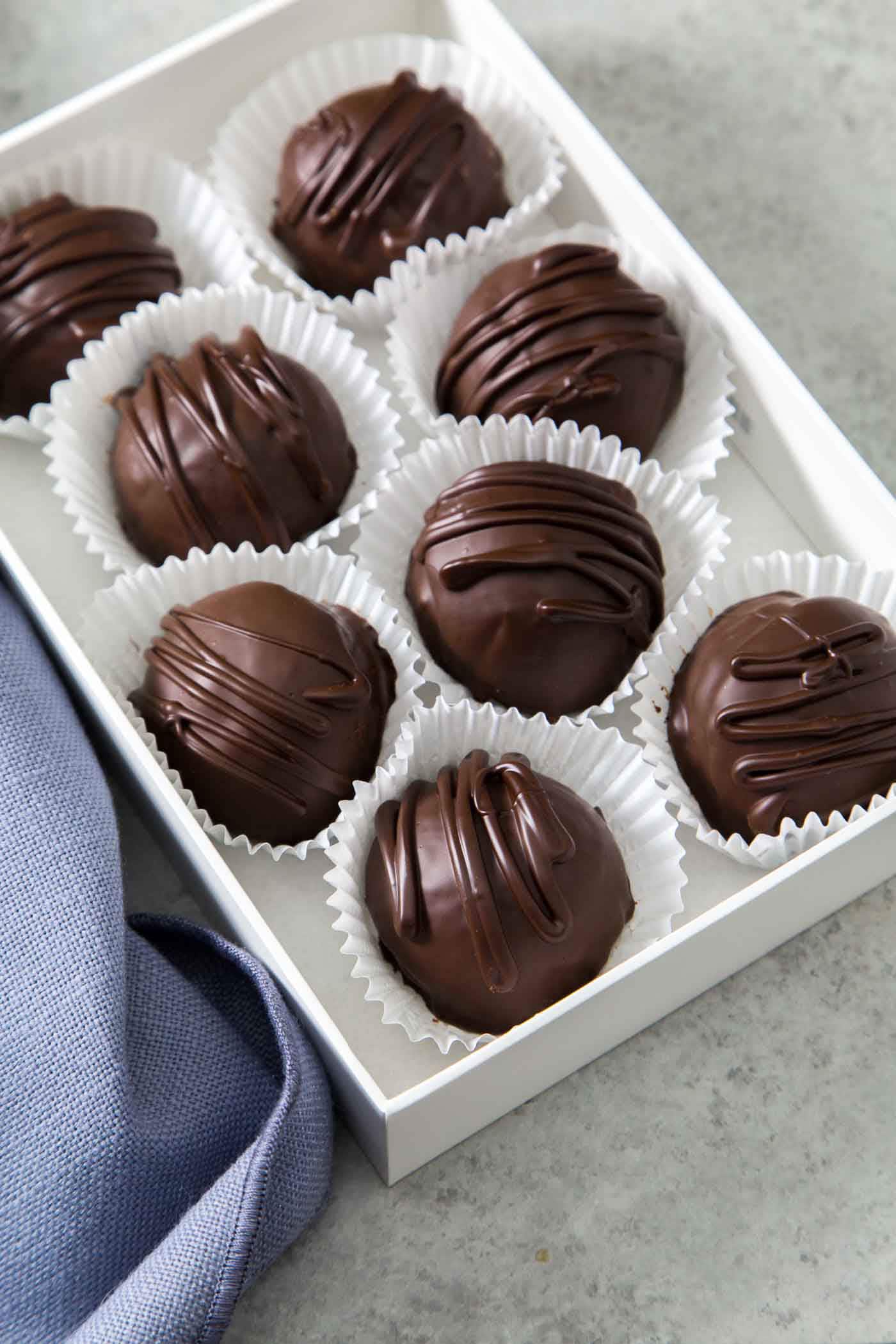 Dark Chocolate Almond Joy Truffles