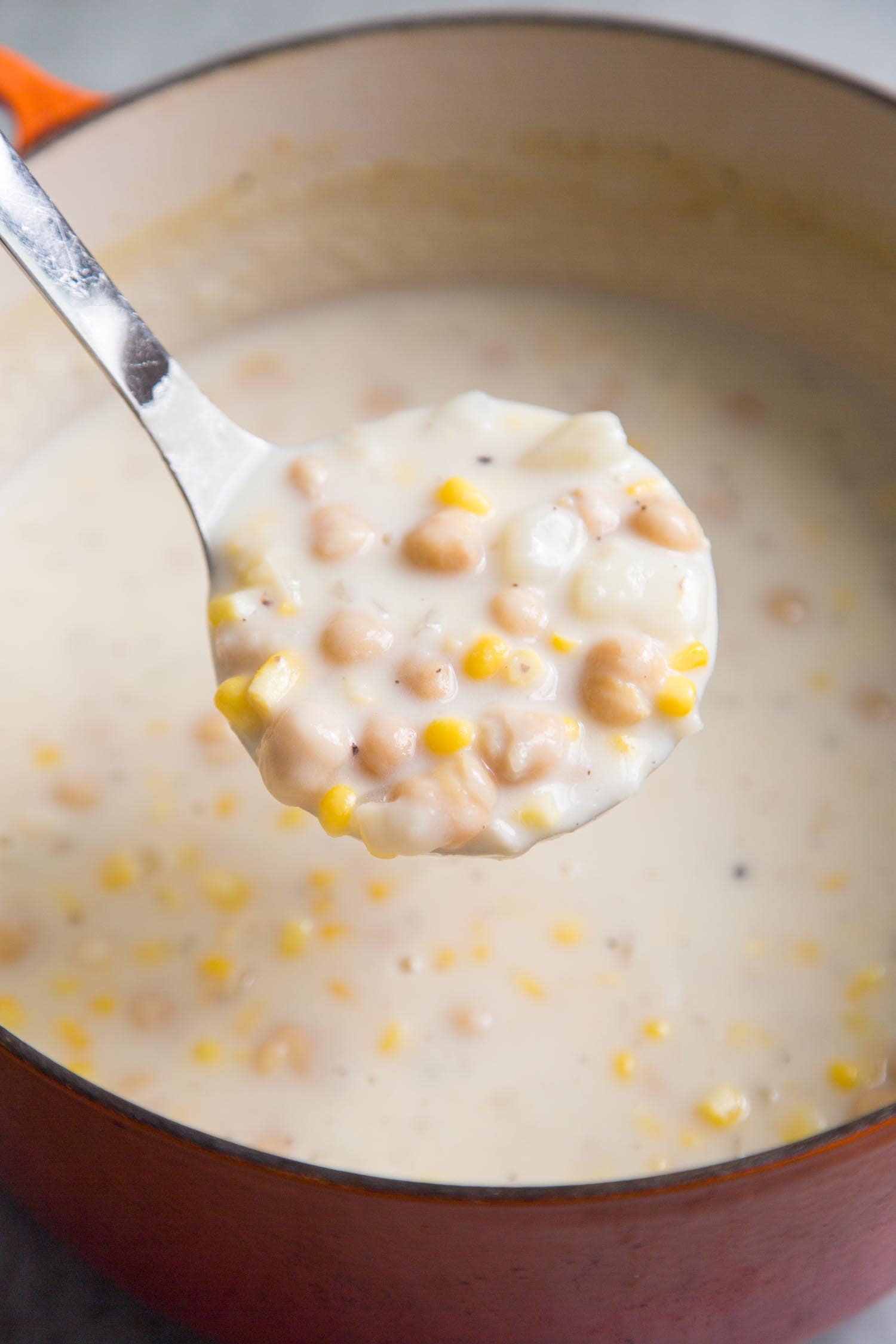 Chickpea Corn Chowder