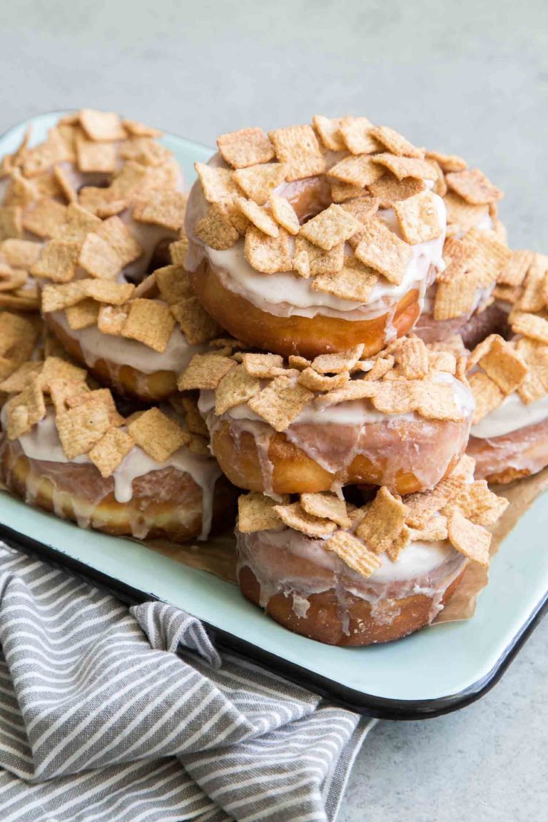 Cinnamon Toast Crunch Doughnuts The Little Epicurean