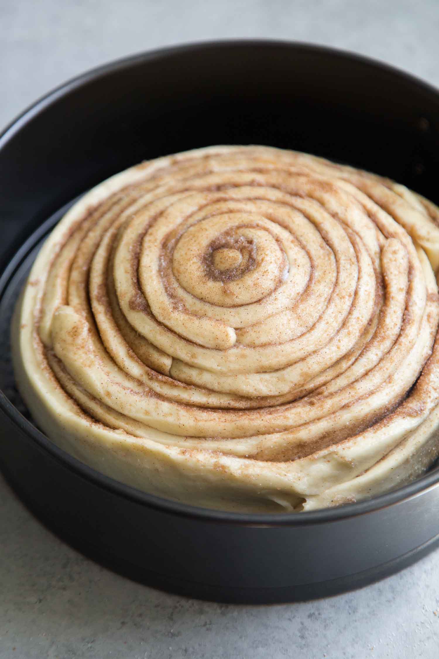 Birthday Cinnamon Roll Cake