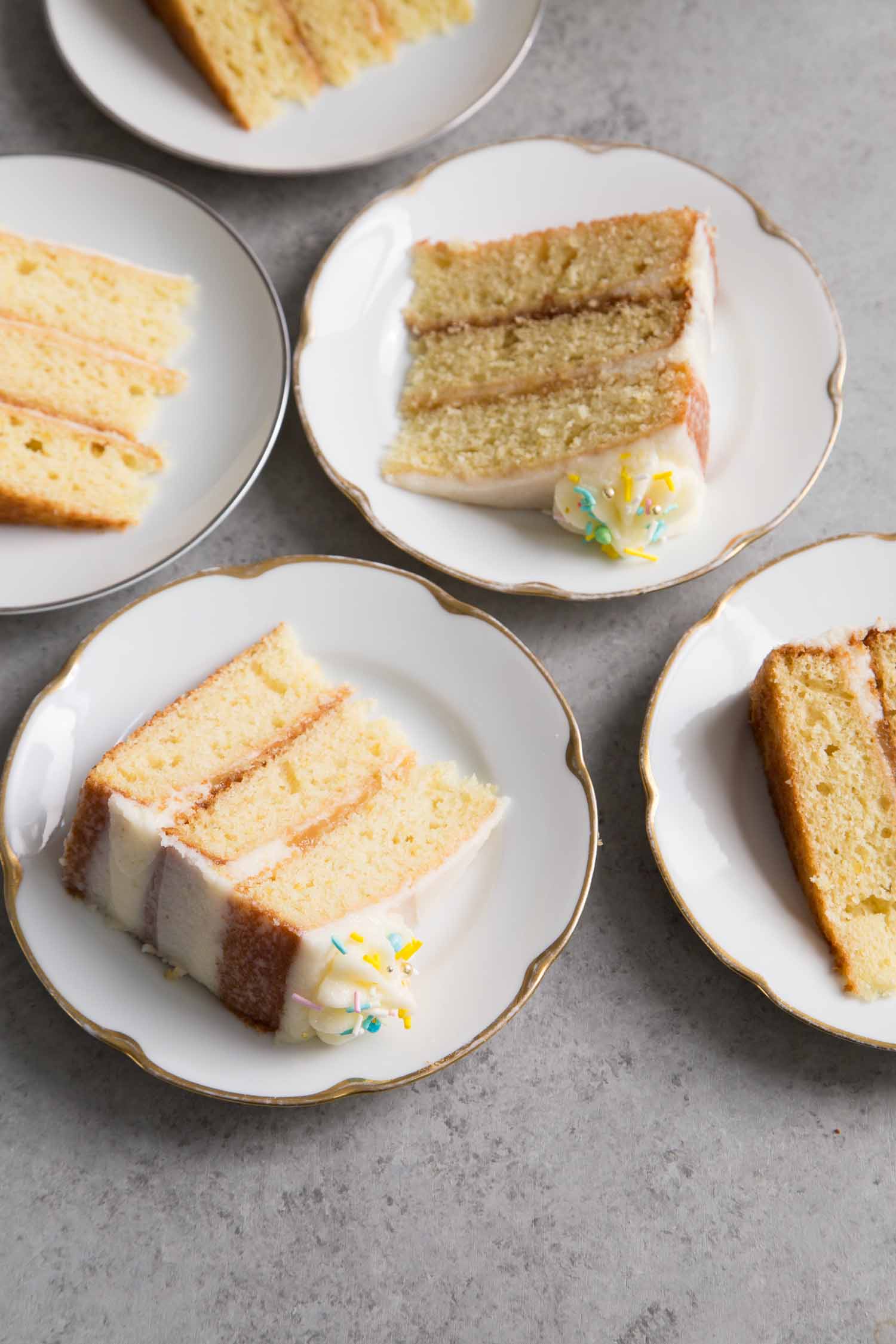 Lemon Layer Cake with Mascarpone Buttercream