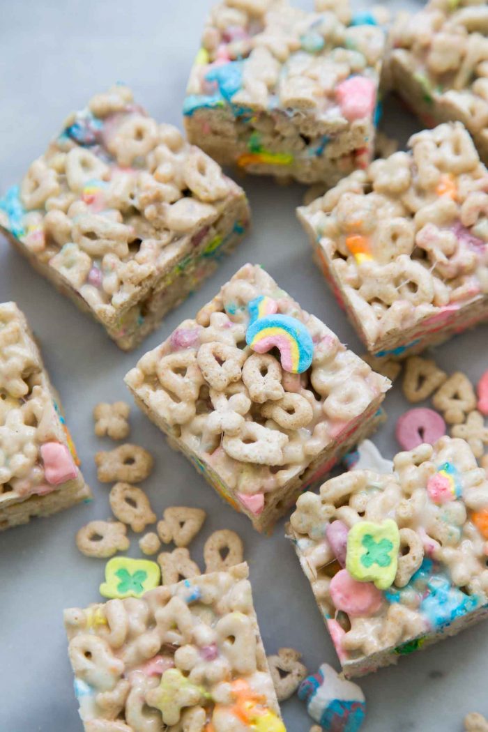 Lucky Charms Marshmallow Treats The Little Epicurean