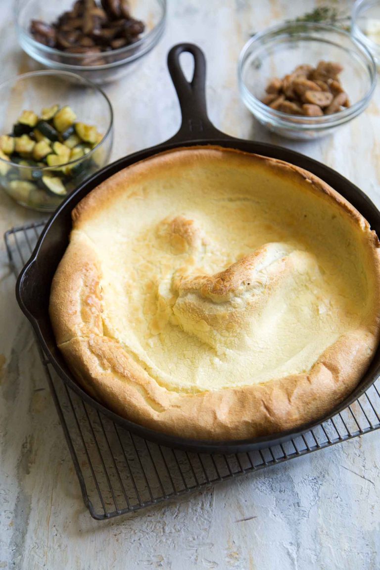 Savory Dutch Baby Pancake The Little Epicurean
