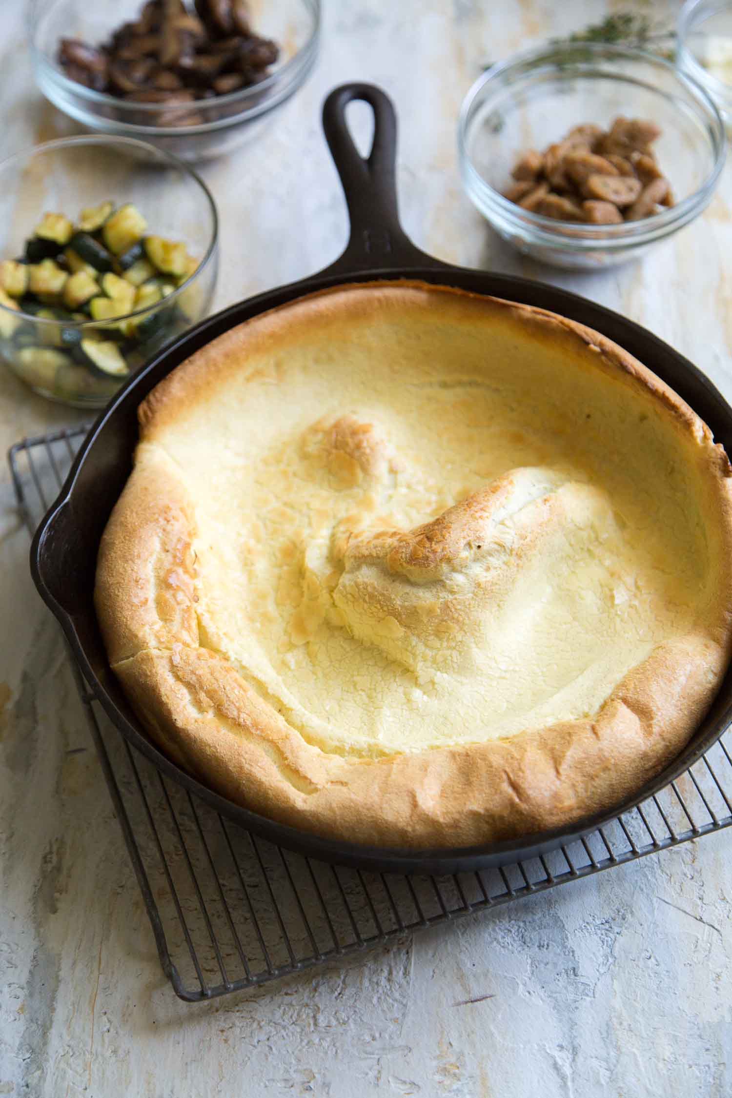 Savory Dutch Baby Pancake- The Little Epicurean