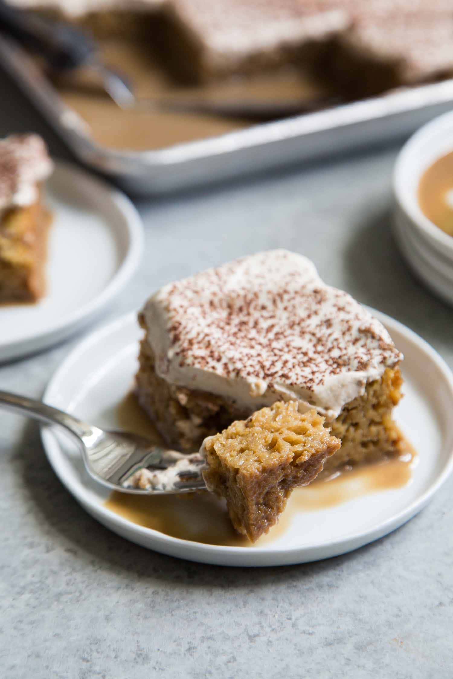 Vietnamese Coffee Poke Cake