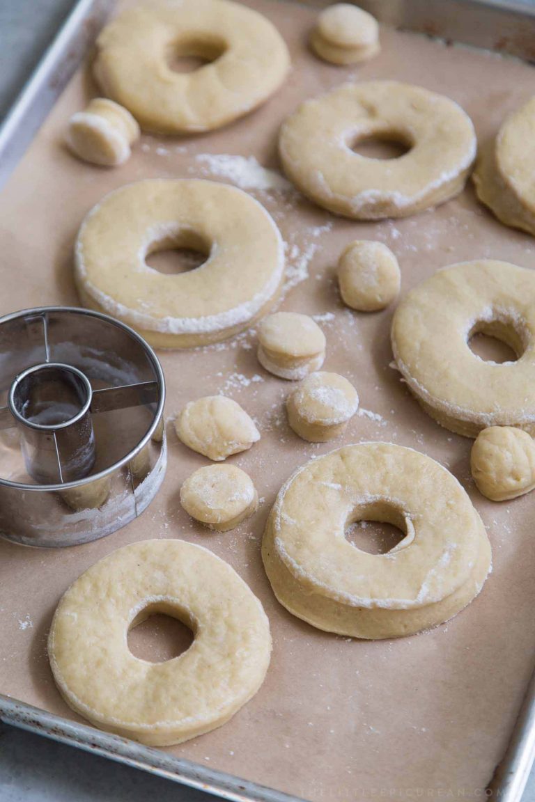 Coconut Cake Doughnuts- The Little Epicurean