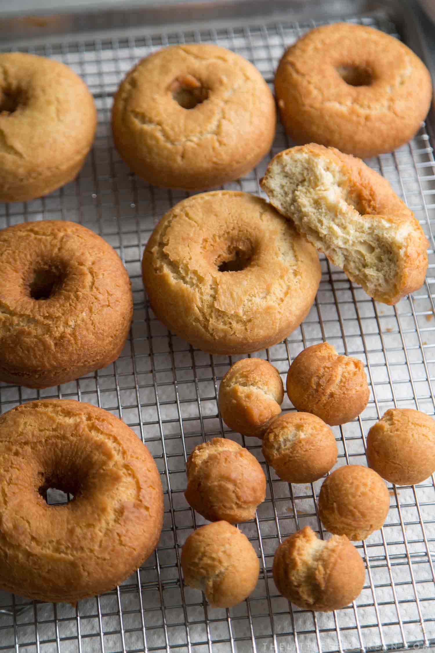 Coconut Cake Doughnuts with Coconut Milk Glaze