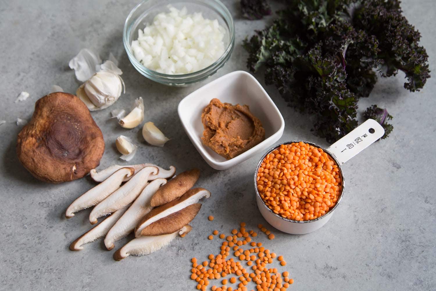 Pressure Cooker Miso Red Lentil Soup